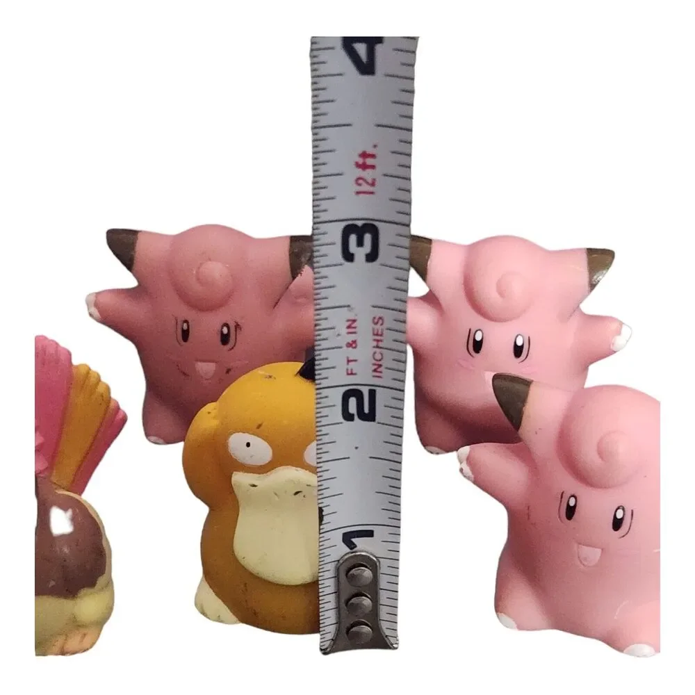 Vintage Lot Of 7 POKÉMON‎ SLIDERS Roller Ball Toys Figures Nintendo OddzOn 1999